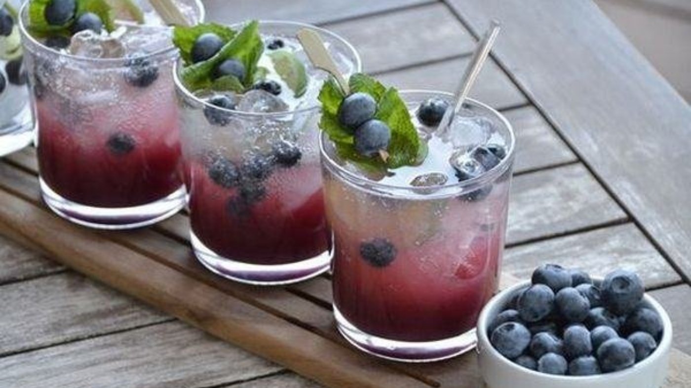 SUCO DETOX de Mirtilo