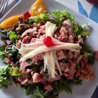 salada com frutas