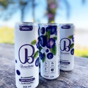 Energético Sabor Blueberry 355 ml - Zero Açúcar -Pack com 12 Unidades