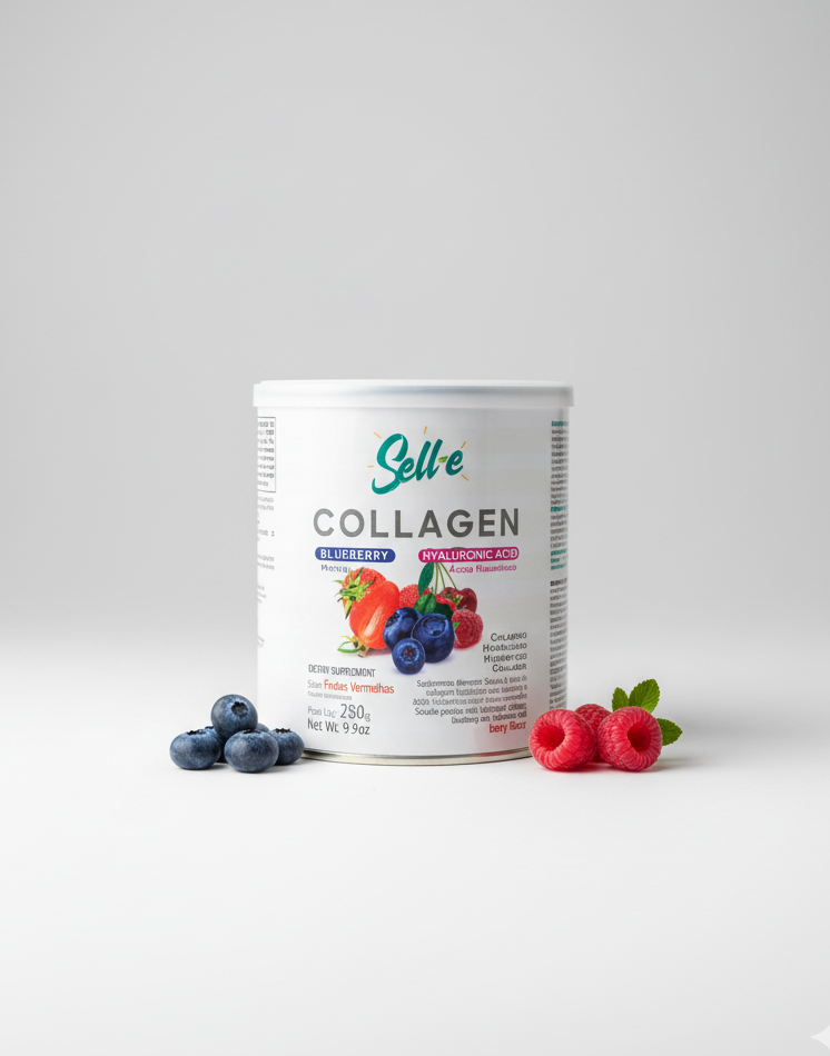 Assinatura de Colágeno de Frutas Vermelhas - 12 meses