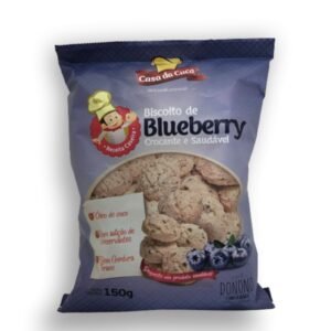 Biscoito de Mirtilo (Blueberry) 150g