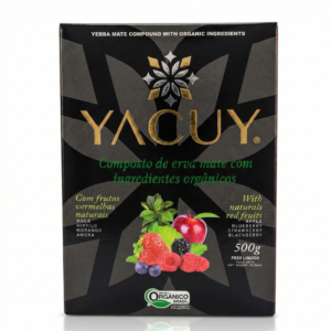 Erva-Mate Yacuy com Frutas Vermelhas 500g - Orgânica