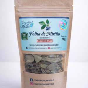Folhas Secas de Mirtilo (Blueberry) 20g