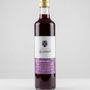 Licor de Mirtilo (Blueberry) 500ml - Família Quadros