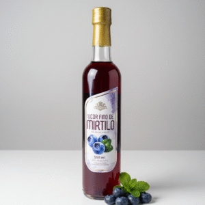 Licor de Mirtilo (Blueberry) 500ml - Heats Brazil