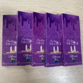 5 chocolate com mirtilo
