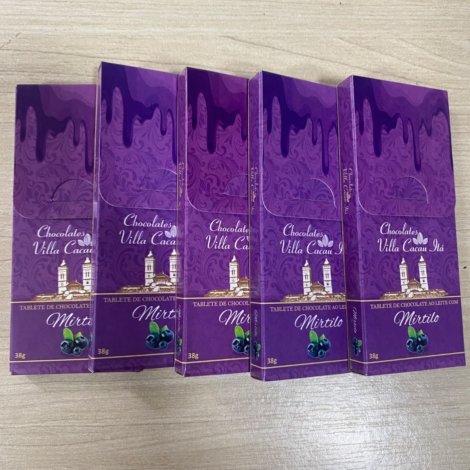 5 chocolate com mirtilo