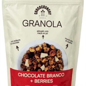 1 unidade de granola sabor Chocolate Branco + Berries (280g) Zero Açúcar