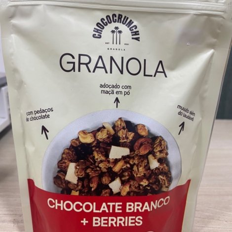 granola chocolate + berries 280 g